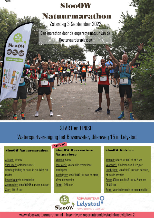 De SlooOW natuurmarathon 2022