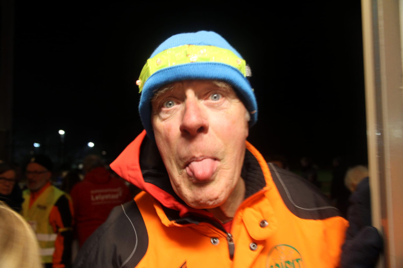 Peter Geurtsen bij Roparun Lelystad